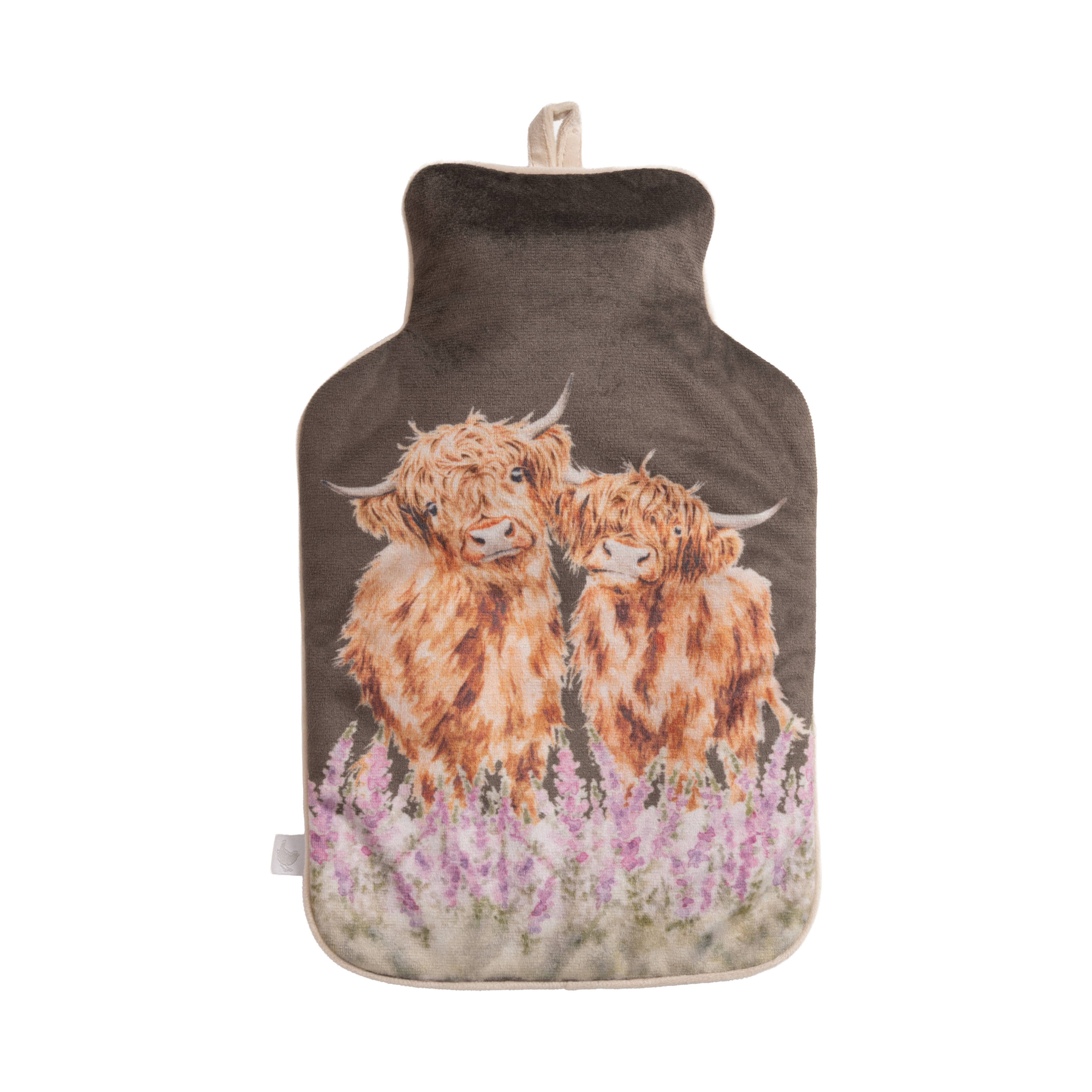 Hot Water Bottle - Highland Cow