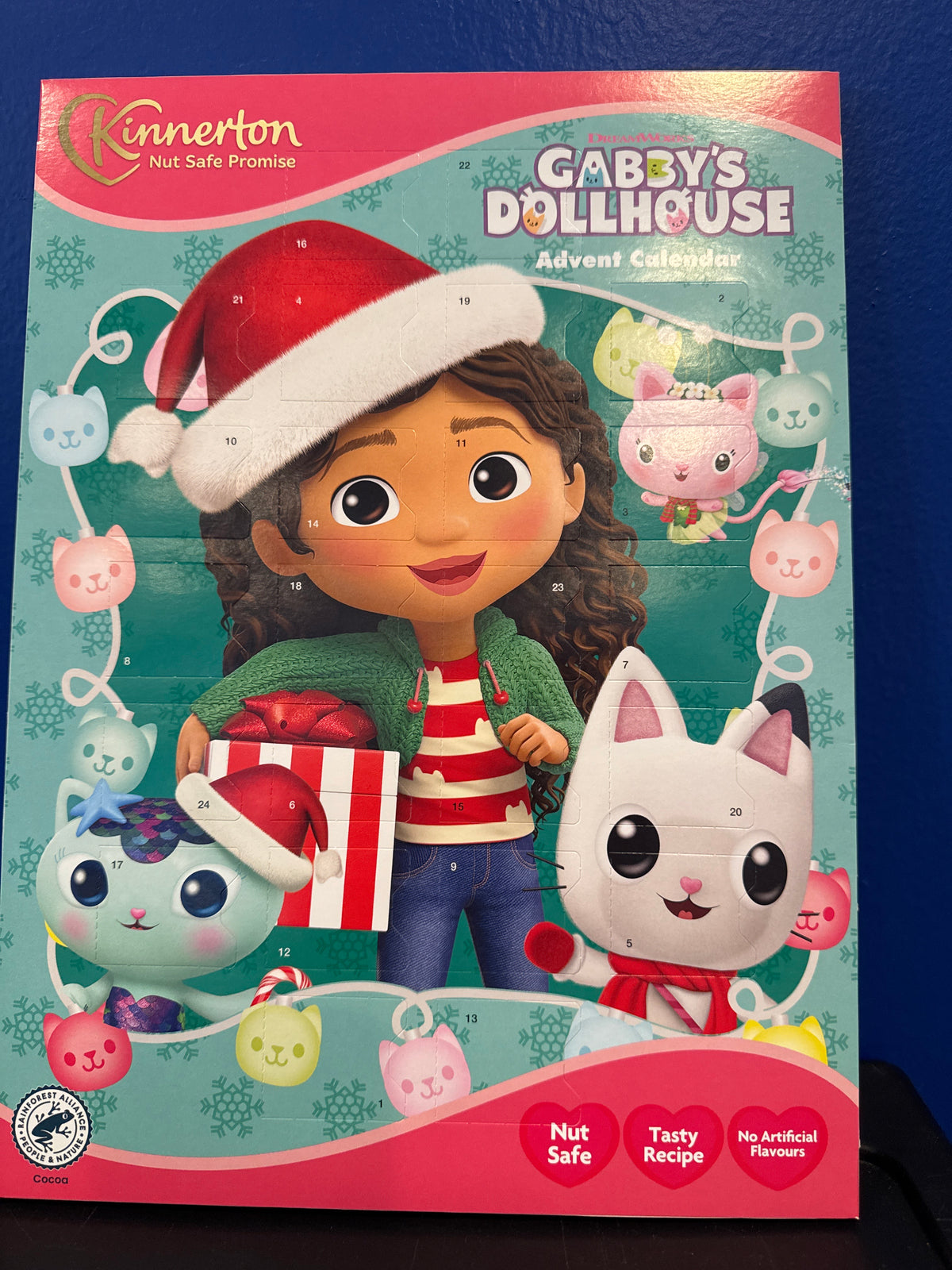 Kinnerton Gabby's Dollhouse Nut Safe Advent Calendar 40g