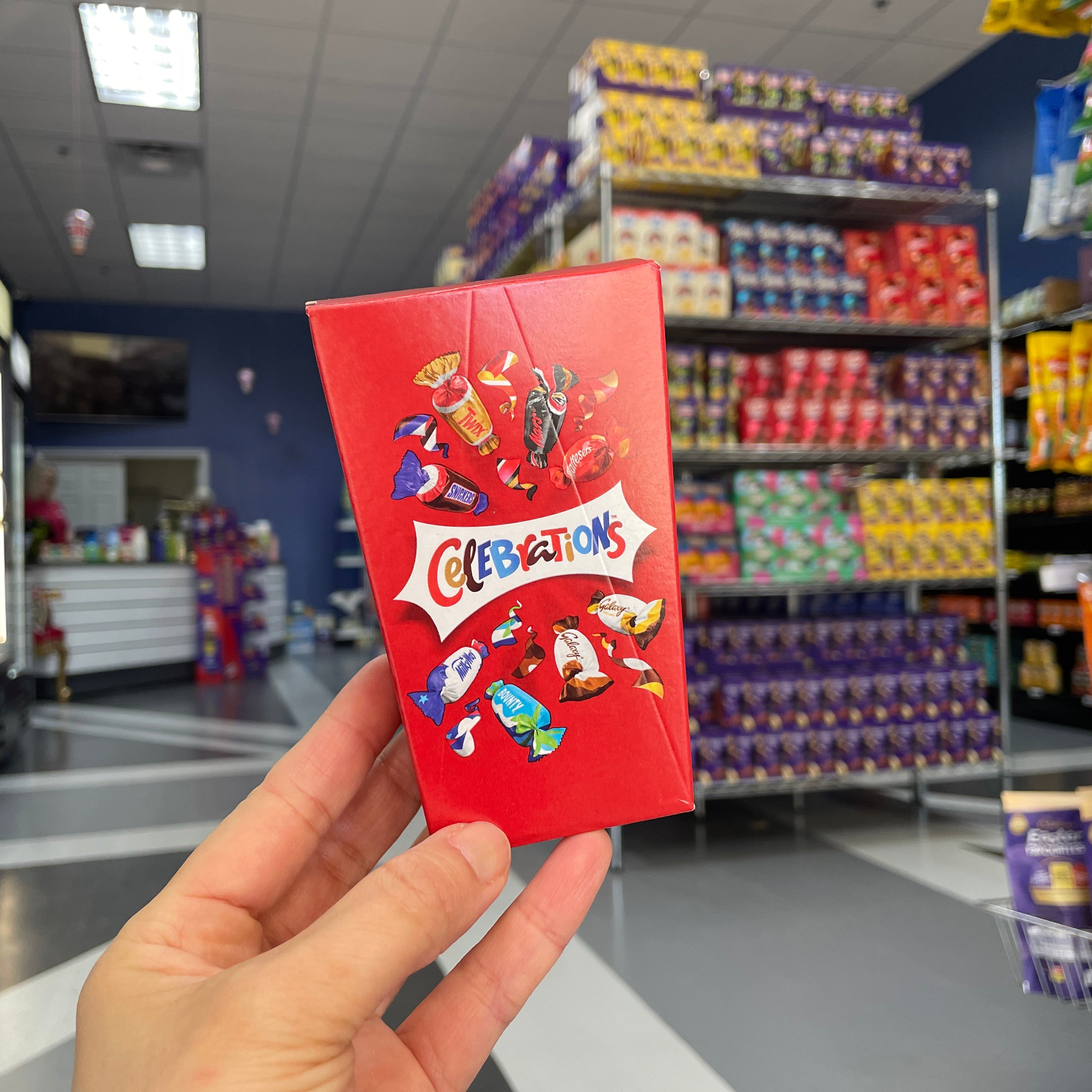 Mars Celebrations Milk Chocolate Selection Box of Mini Chocolate & Biscuit Bars 69g