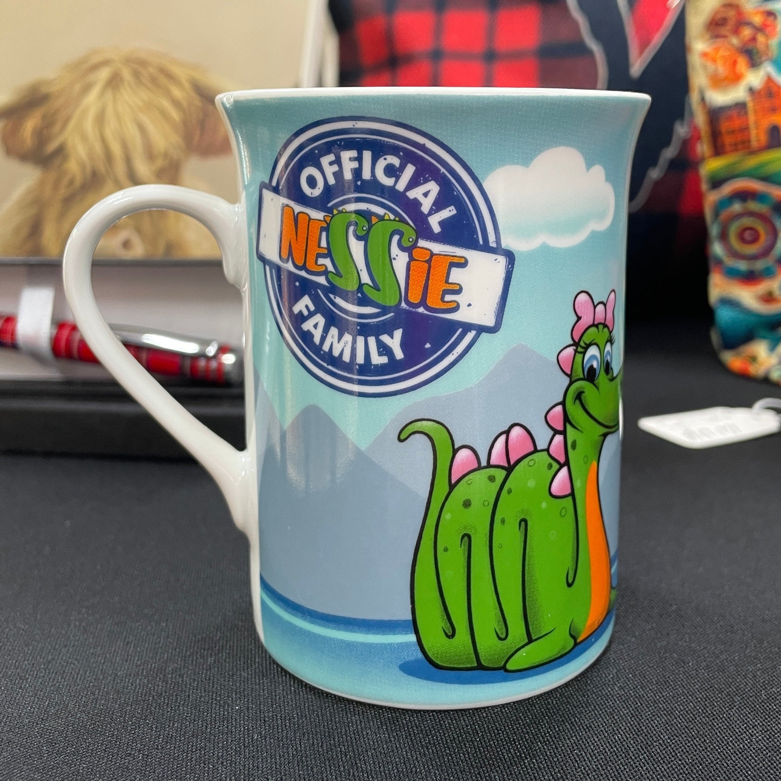 Mug - Nessie Family Lippy Wraparound Design