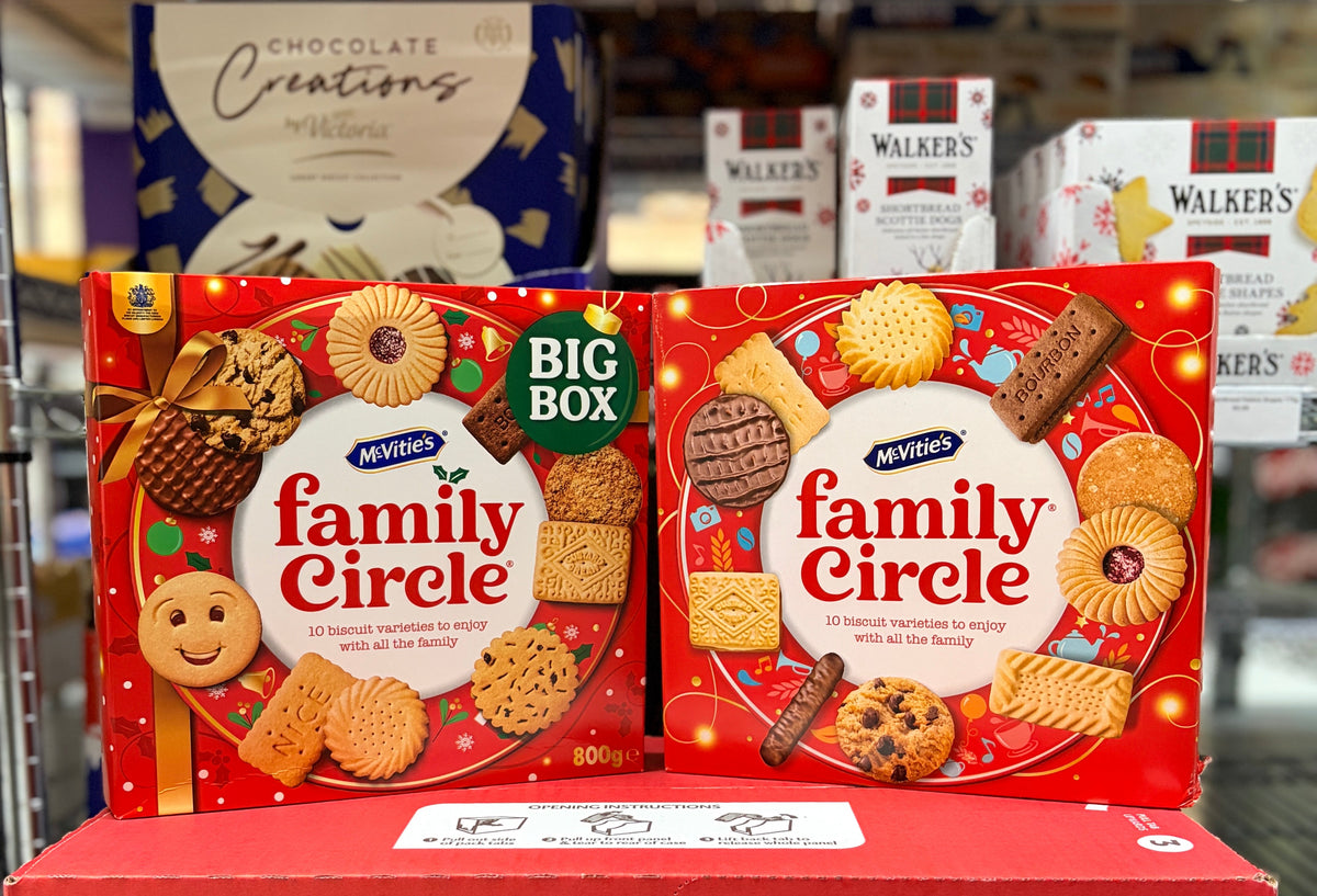 McVitie's Family Circle Biscuit Selection Carton 800g