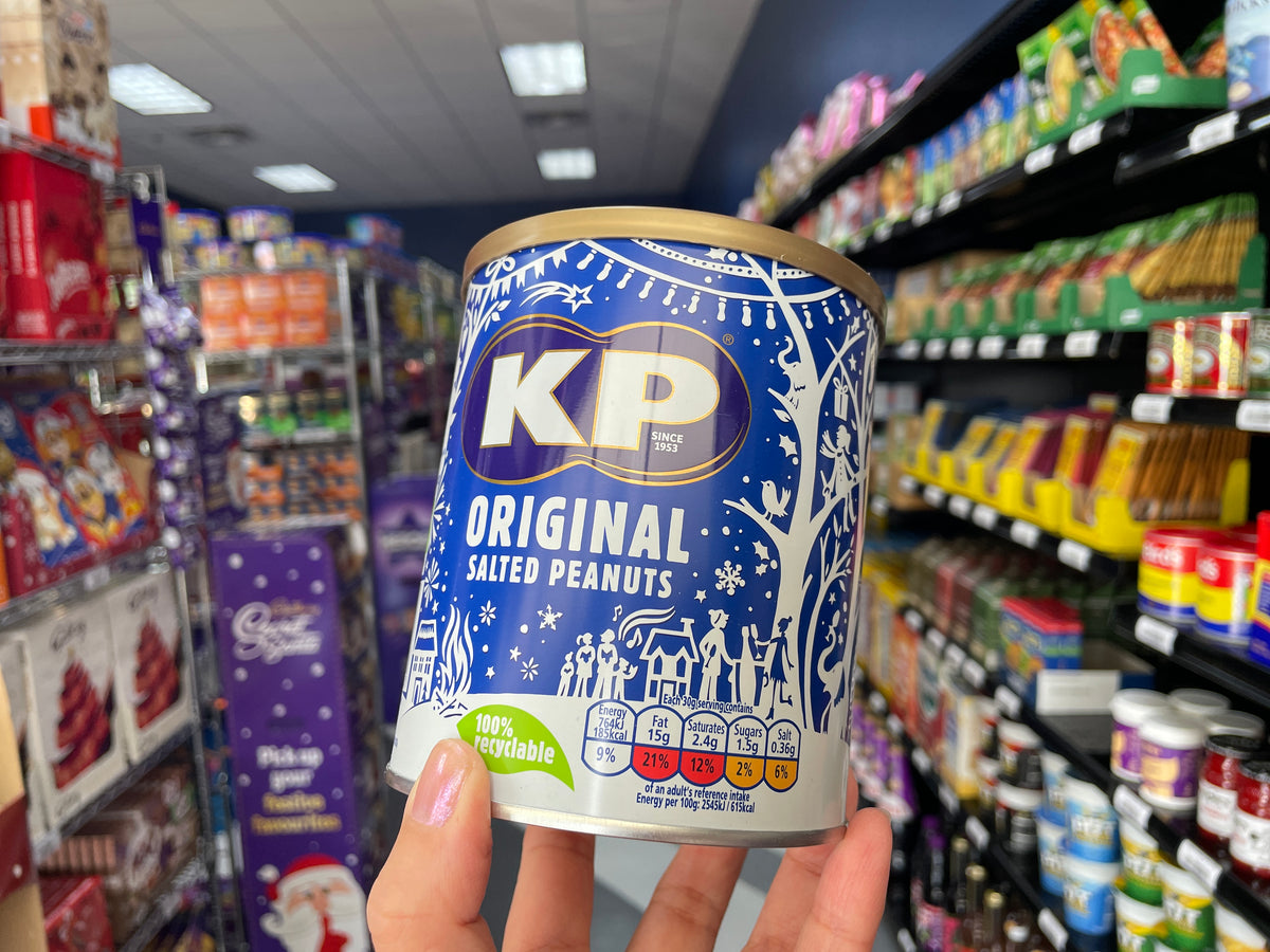KP Original Salted Peanuts Caddy 375g
