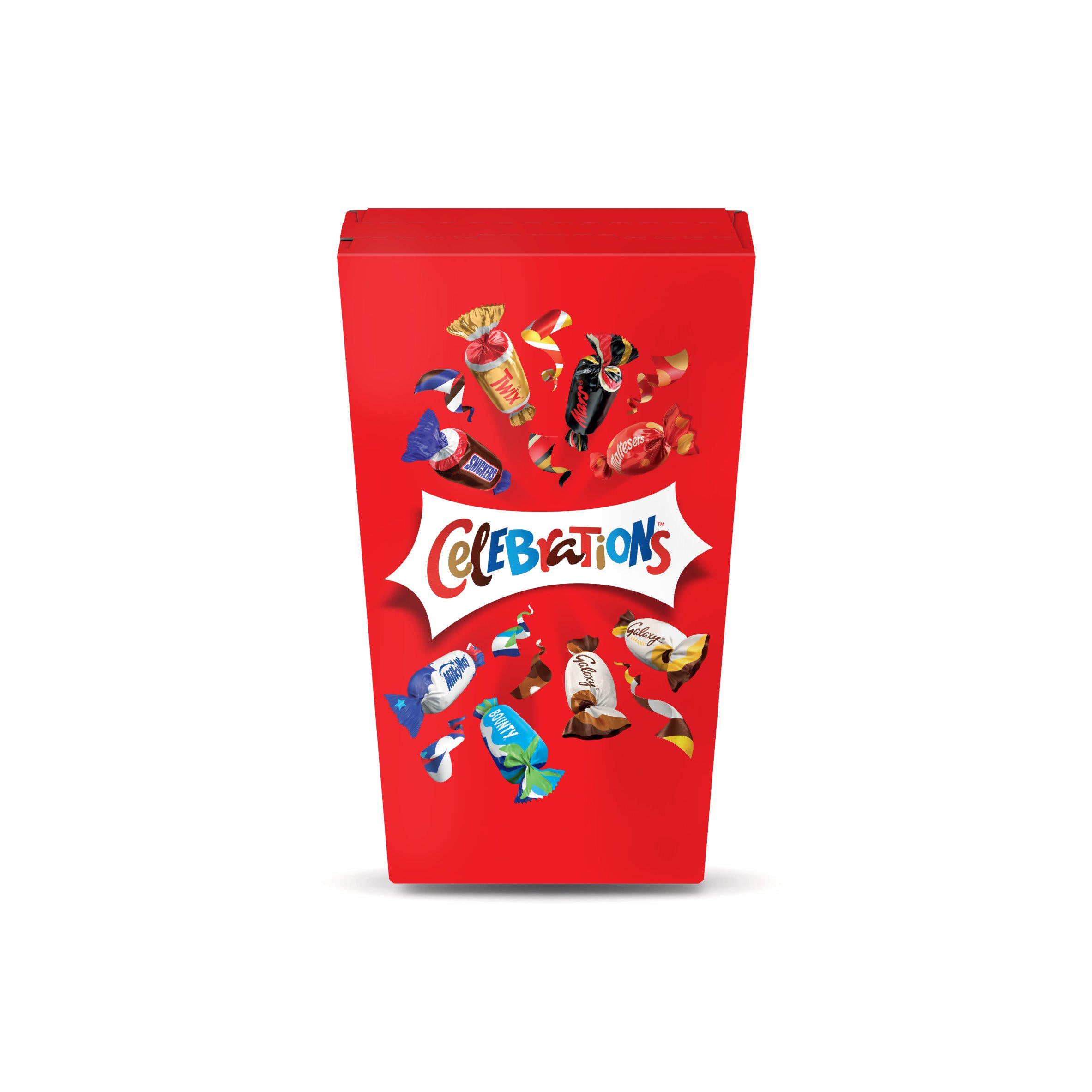 Mars Celebrations Milk Chocolate Selection Box of Mini Chocolate & Biscuit Bars 69g