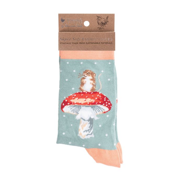 Socks Ladies - Mouse: He's a Fungi