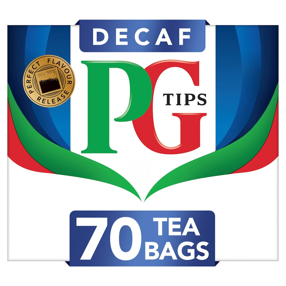 PG Tips Decaf Teabags 70ct (200g)