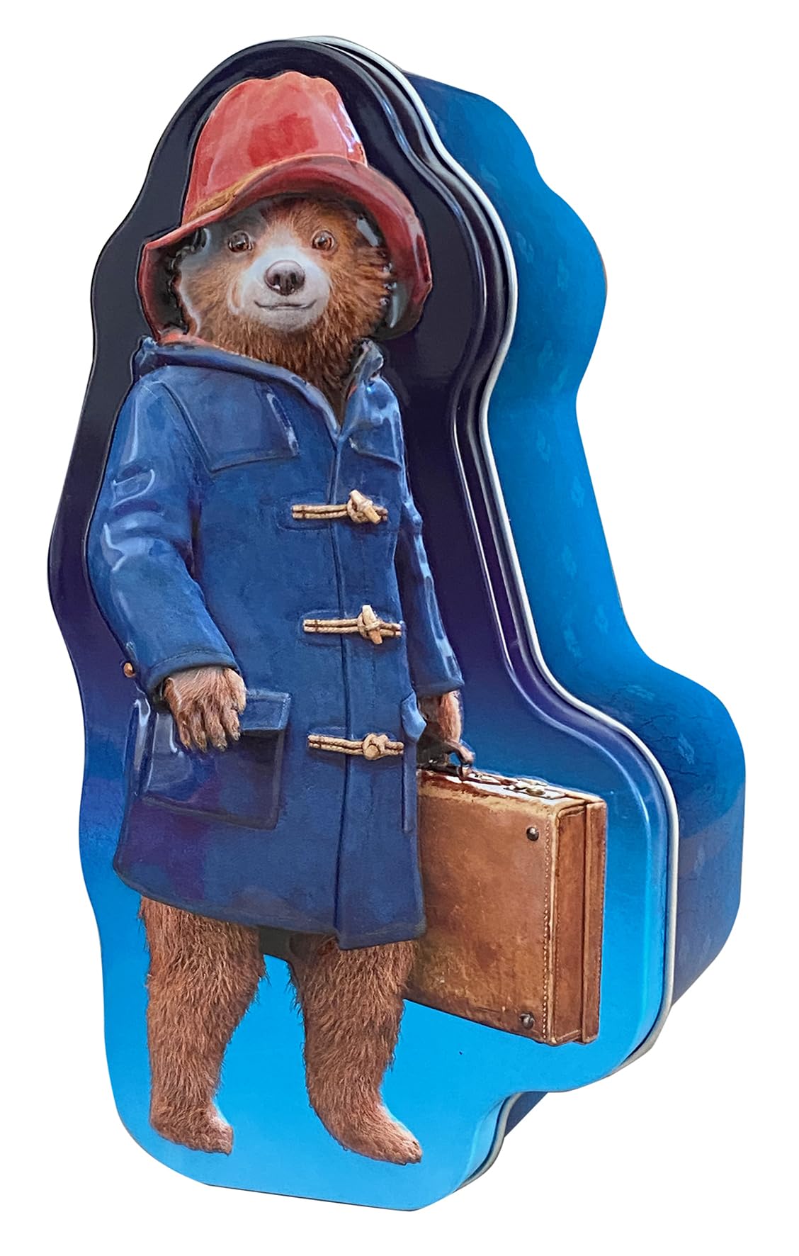 Paddington Bear Shaped Tin with Shortbread Biscuits 100g
