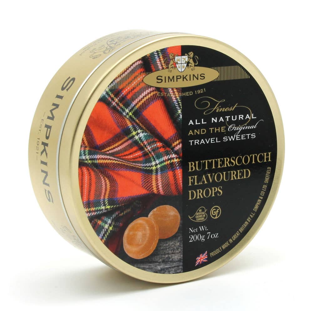 Simpkins Butterscotch Flavoured Drops