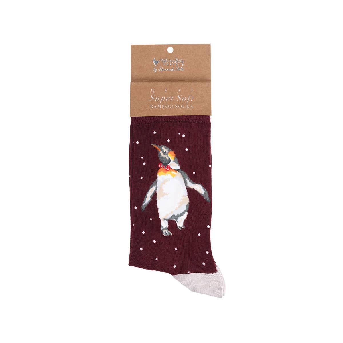 Men's Christmas Socks Chrsitmas King - Penguin
