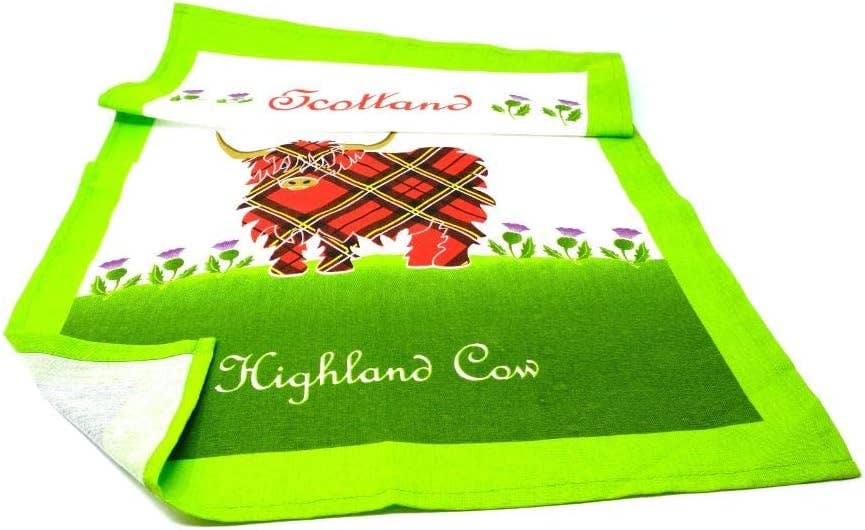 Tea Towel - Scottish Highland Cow