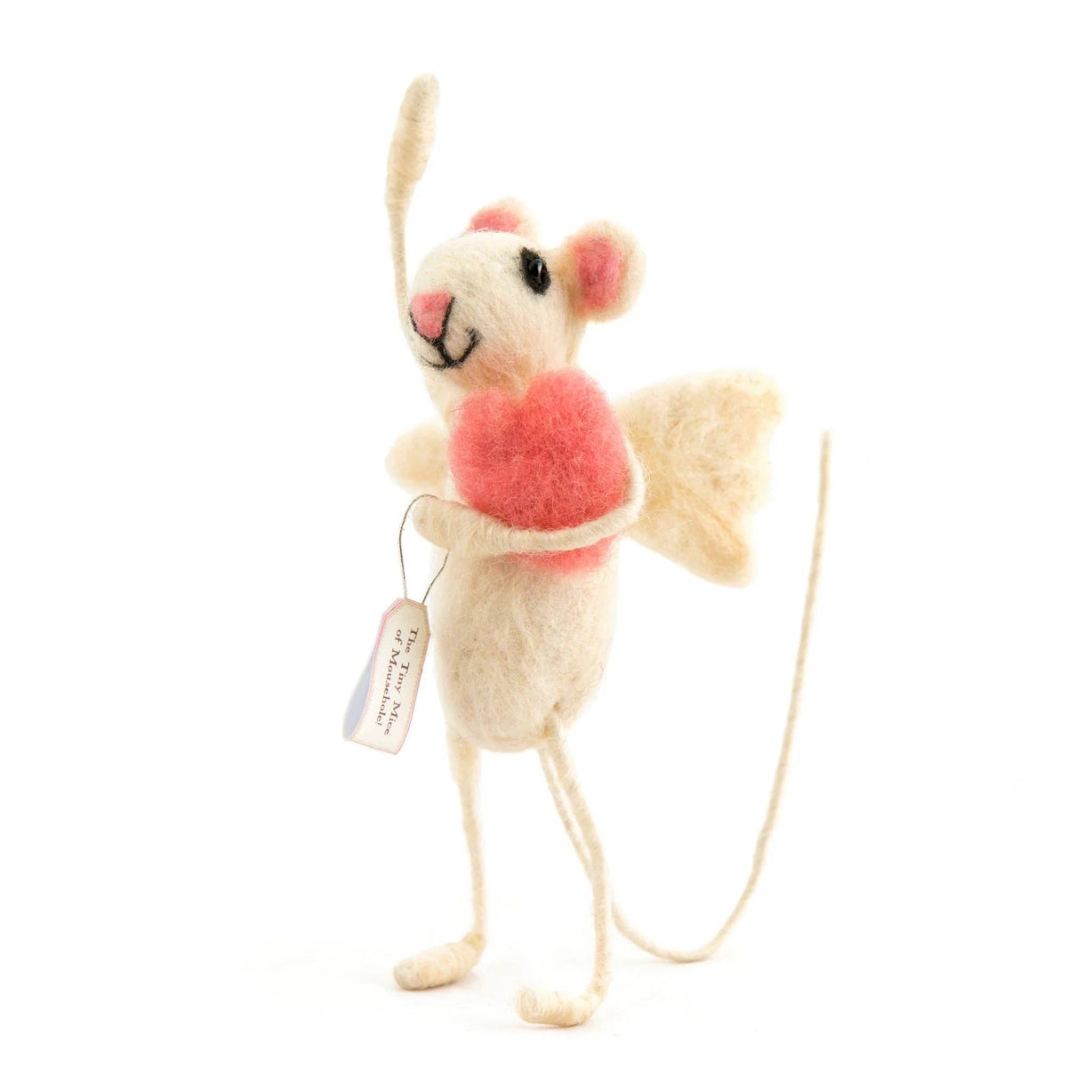 Felt Mouse - Cupid Angel