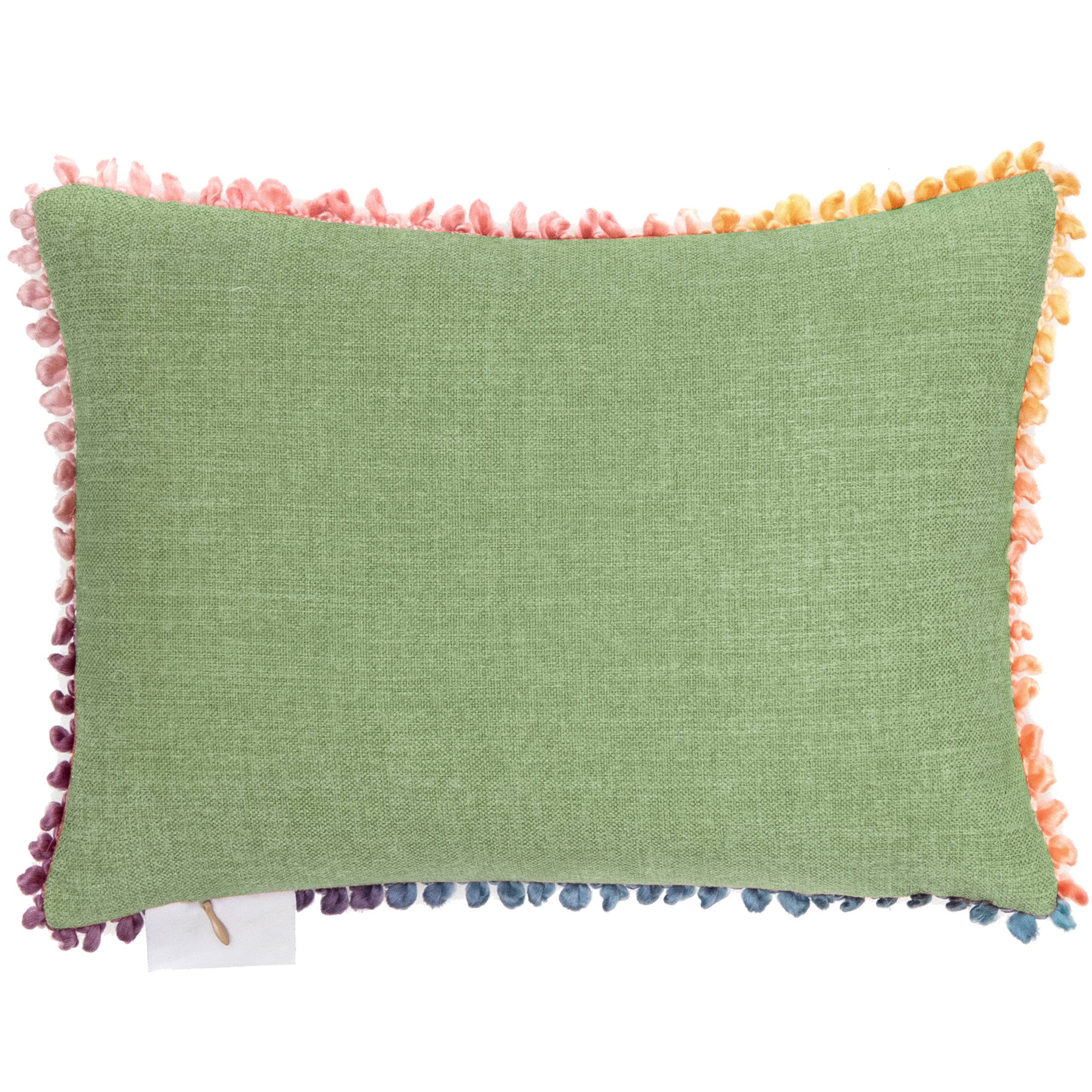 Cushion Cover Only - Buttons & Ginger Hedgehog Cushion Size 13" x 9"