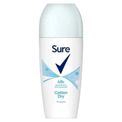 Sure Cotton Dry Roll On 48h Deodorant 50ml
