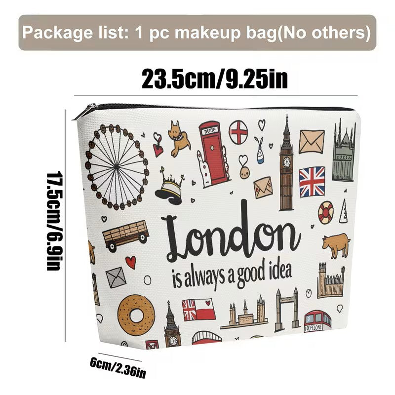 Cosmetic - UK London Is always a good idea Approx Size - 9.25 ' x 6.9"