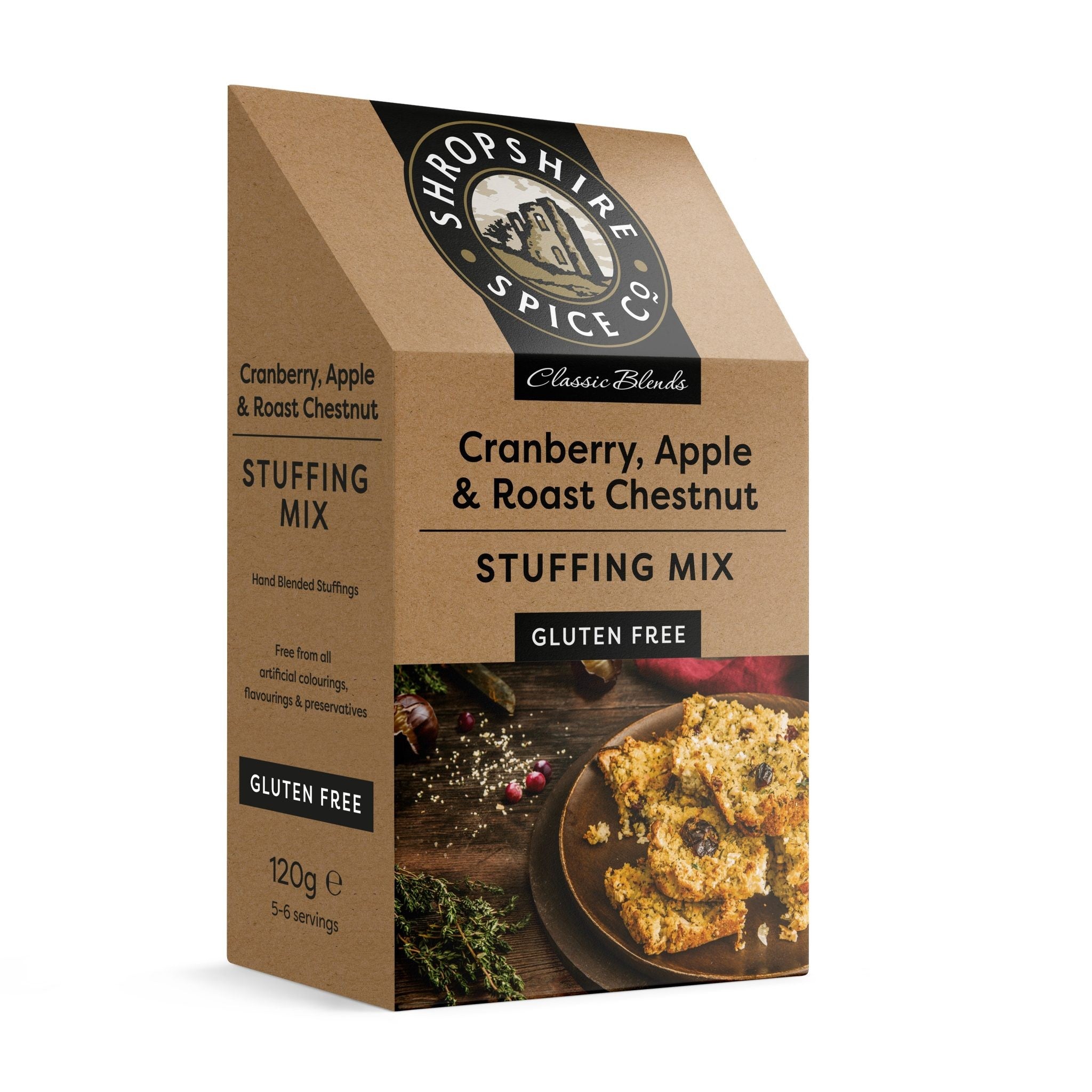 Shropshire Spice Cranberry & Apple Stuffing Mix 120g (Gluten Free)
