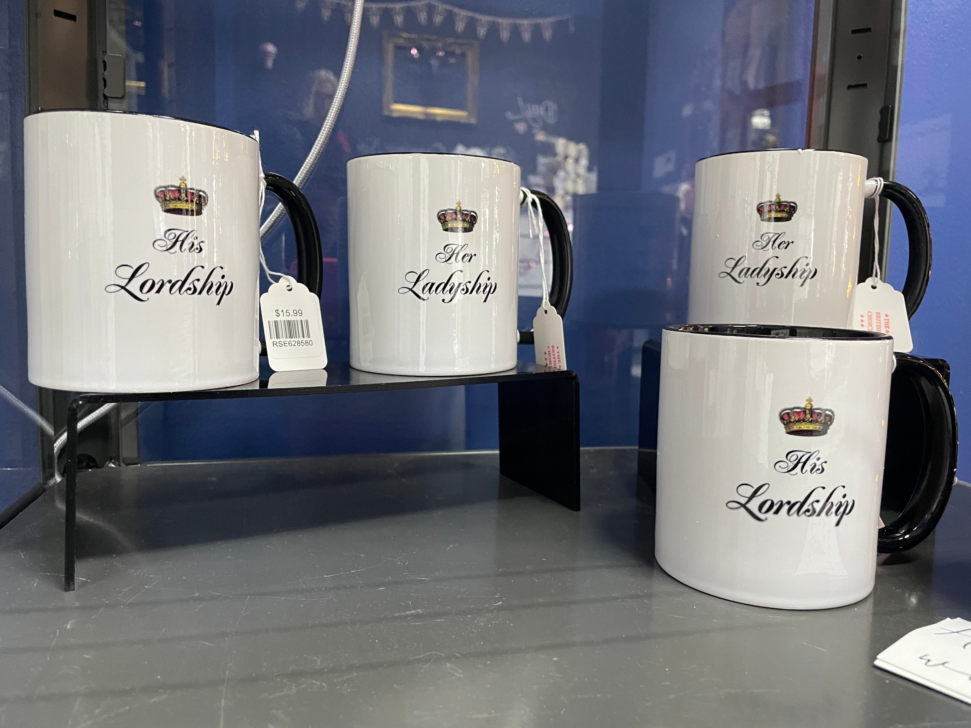 Mug - Two-Tone Black Her Ladyship 11oz