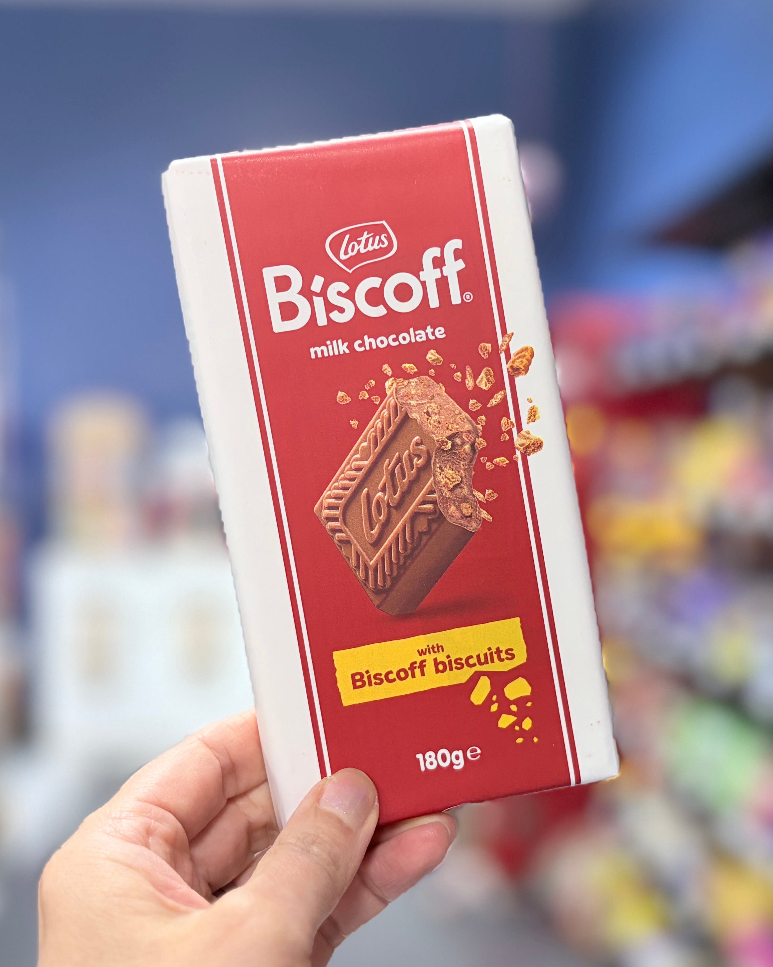 Lotus Biscoff Milk Chocolate Bar 180g