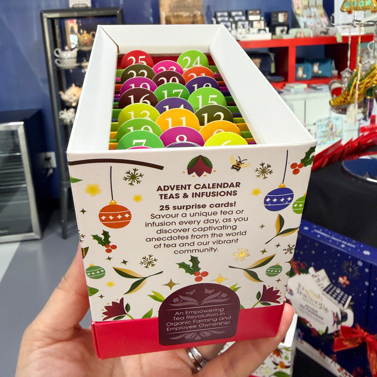 English Tea Shop Organic Tea Advent Calendar White, 44.5g