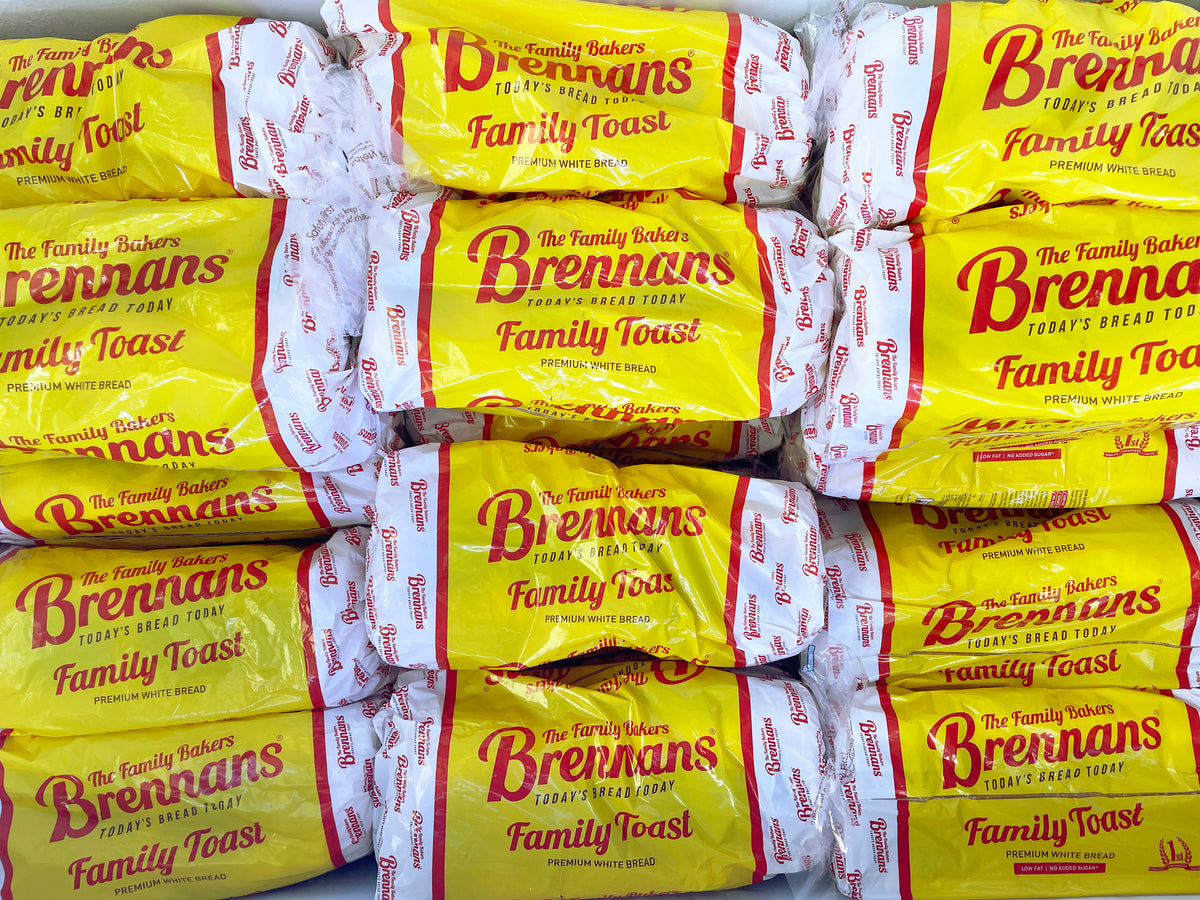 Brennans Family Toast White Bread 800g (1.5lb Ship Weight) *Limit 1 per order*