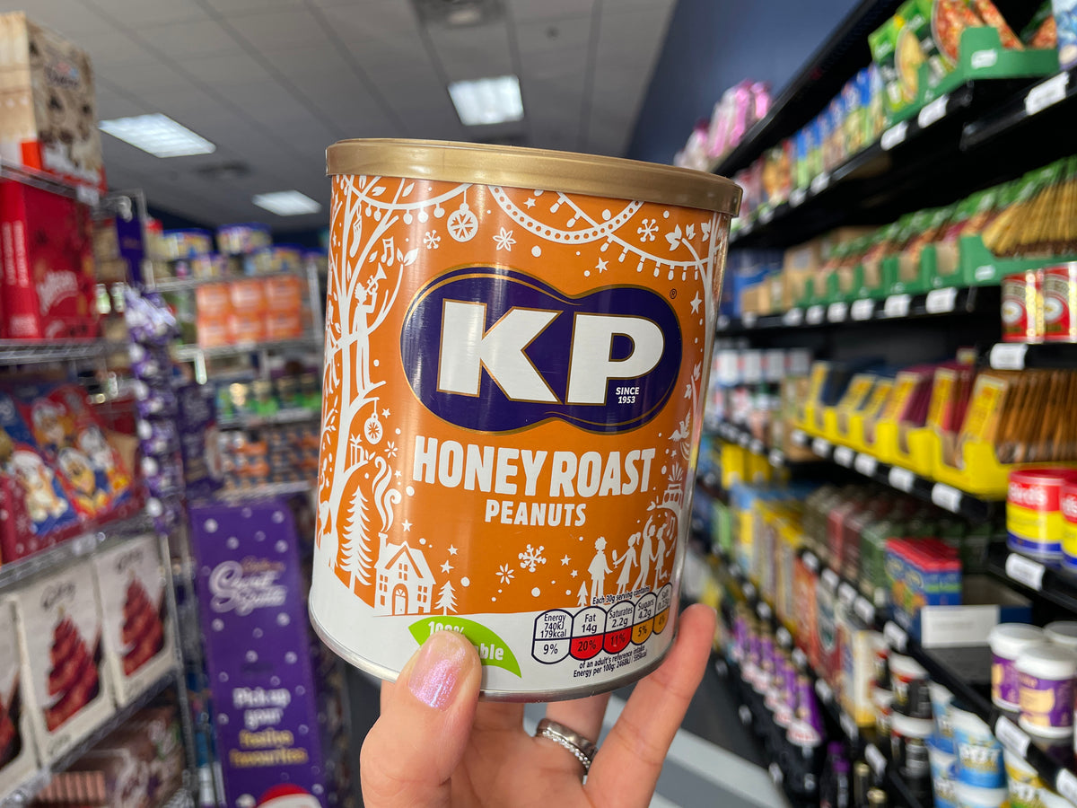 KP Honey Roasted Peanuts Caddy 375g