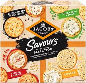 Jacob's Savours Assortment Biscuits 250g