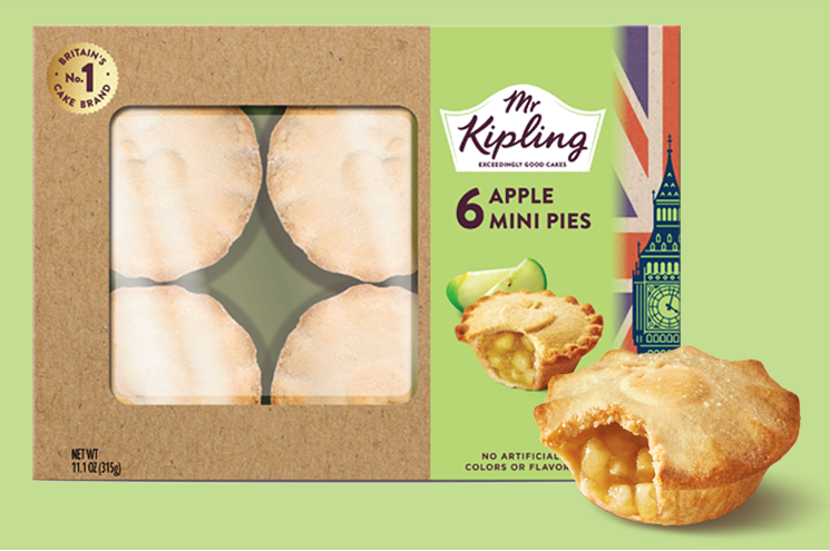 Mr Kipling 6 Apple Mini Pies 315g