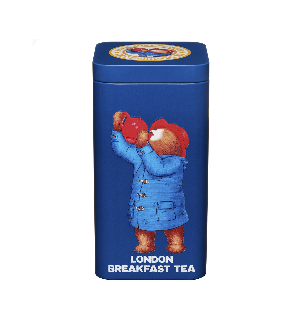 Paddington Bear Tin with London Breakfast Tea Bags 125g