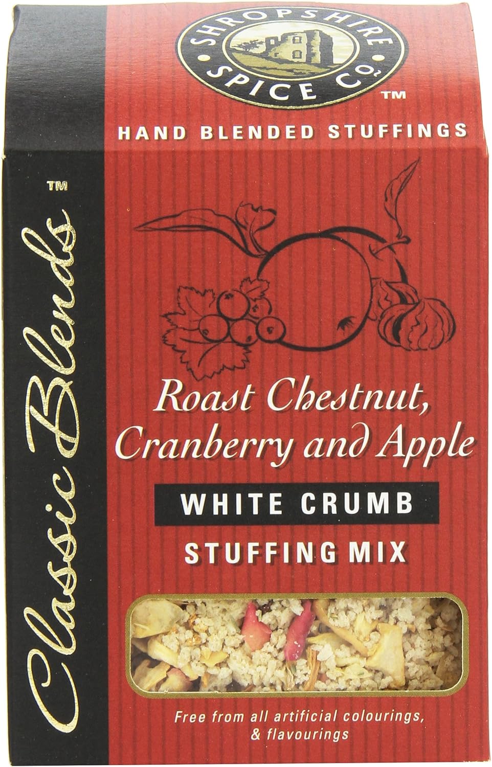 Shropshire Spice Chestnut, Cranberry and Apple Stuffing Mix 150g