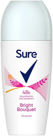 Sure Bright Bouquet anti-perspirant Roll On 48h Deodorant 50ml
