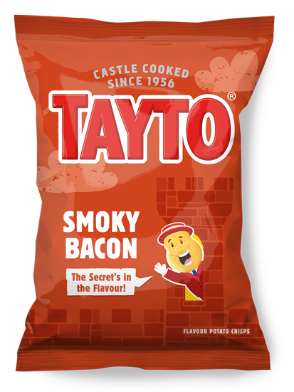 Tayto Smoky Bacon Flavor Crisps 32.5g