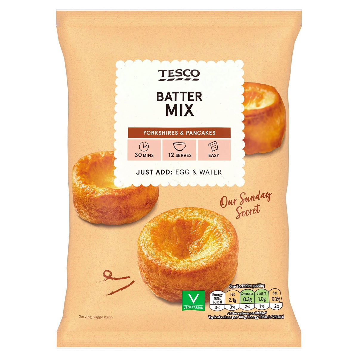 Tesco Batter Mix 130g