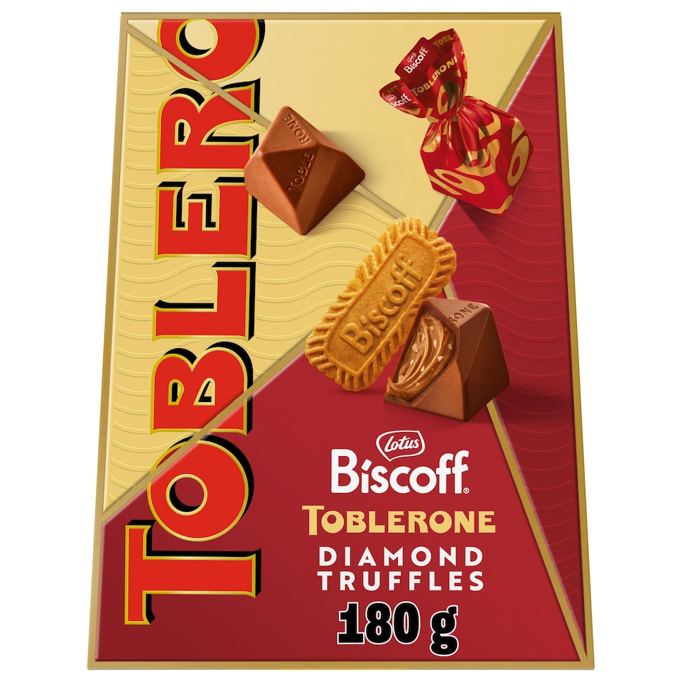 Toblerone Biscoff Diamond Truffles Gifting Box 180g