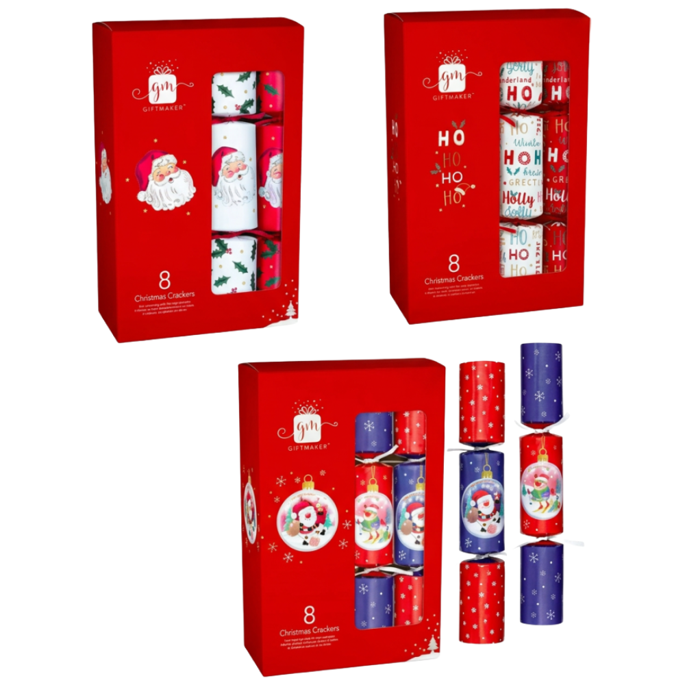 Tom Smith Giftmaker Traditional Santa Family Crackers (8 x 12")