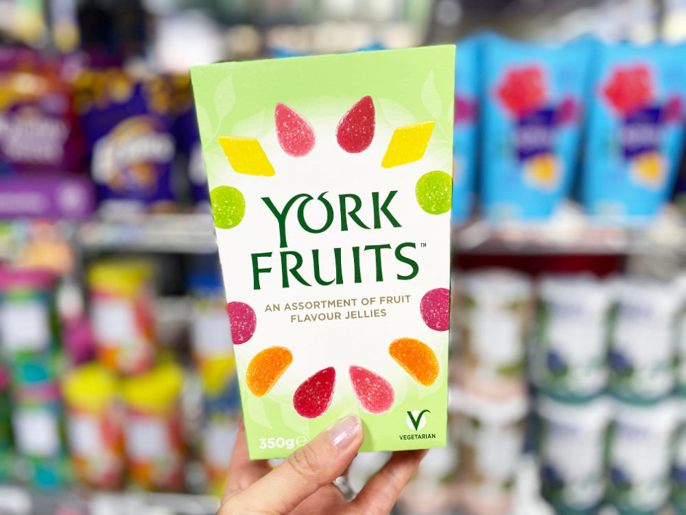 York Fruits Assorted Fruit Flavor Jellies 350g