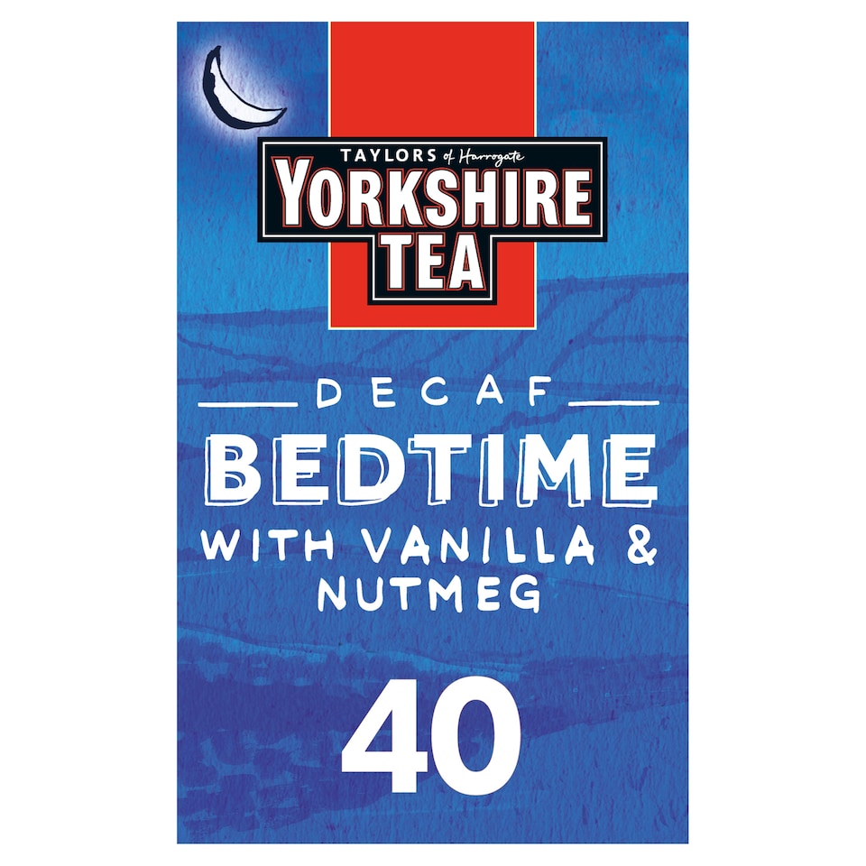 Yorkshire Decaf Bedtime Brew Teabags 40ct (100g)