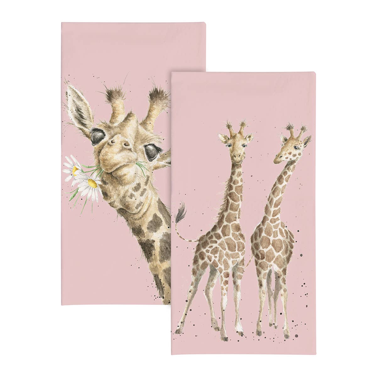 Pocket Tissues - 'Flowers' Giraffe