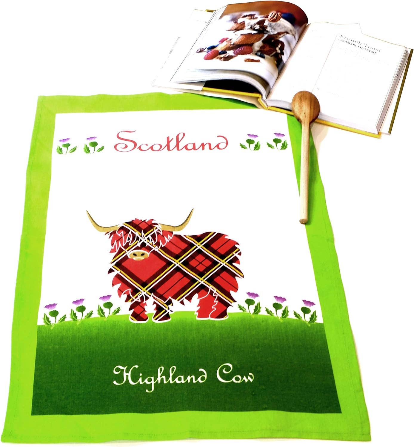 Tea Towel - Scottish Highland Cow