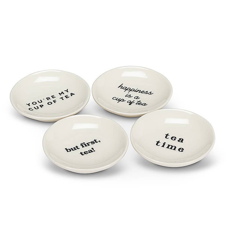 Small Plate - But First Tea - Sz 3.5"