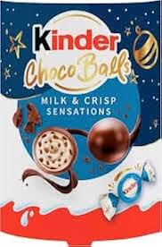 Kinder 11 Choco Balls Milk & Crisp Sensations 90g