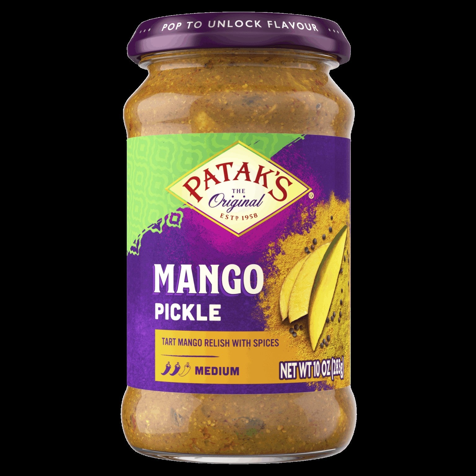 Patak's Med Mango Pickle 283g