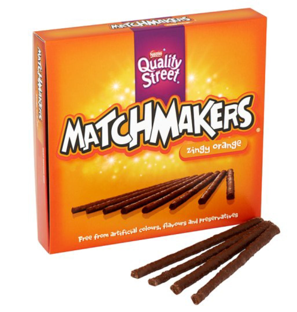 Nestle Quality Street Matchmakers Zingy Orange 120g