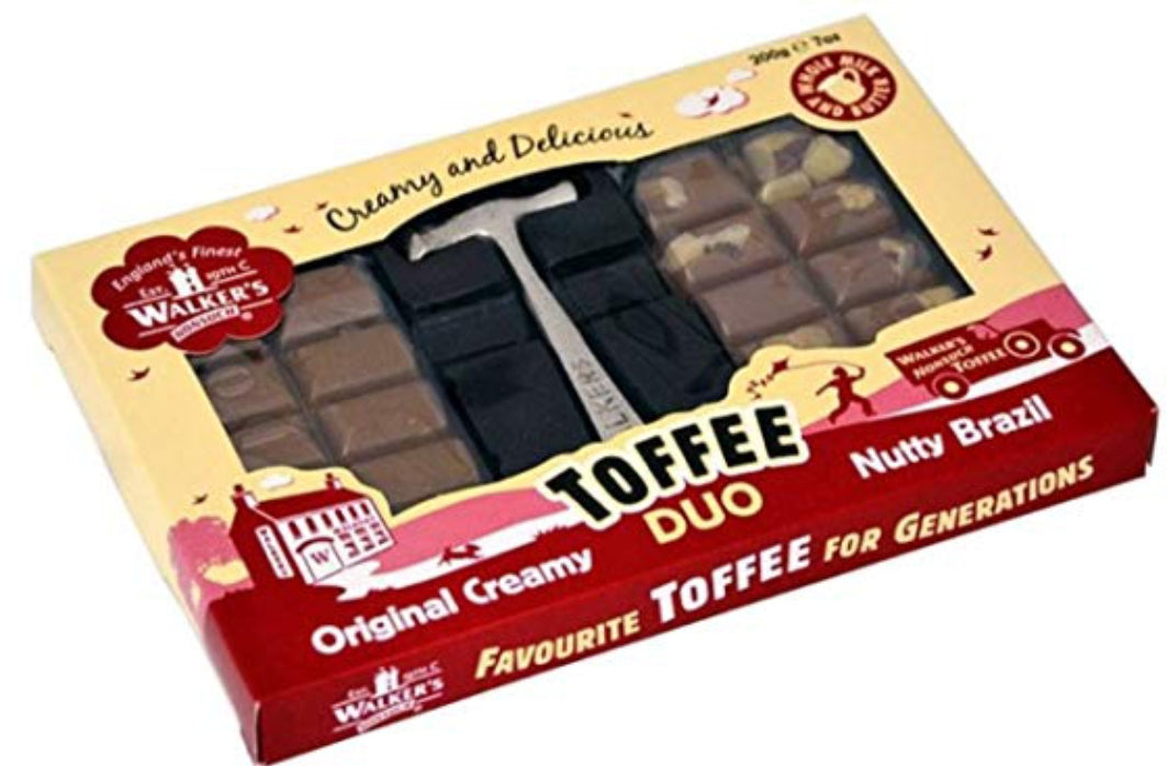Walker's Nonsuch Toffee Slab Duo Hammer Pack 200g