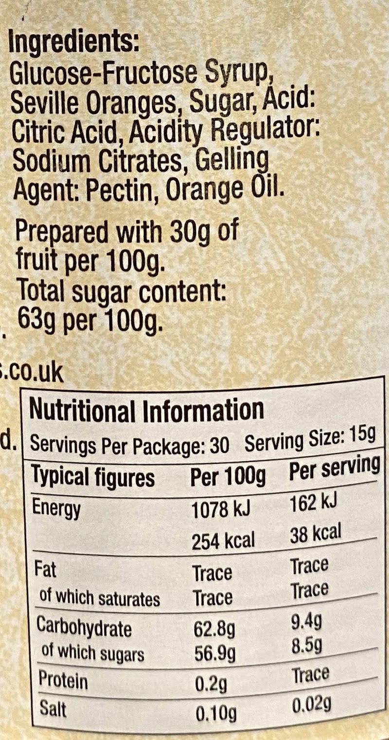 Frank Cooper's Oxford Fine Cut Marmalade 454g